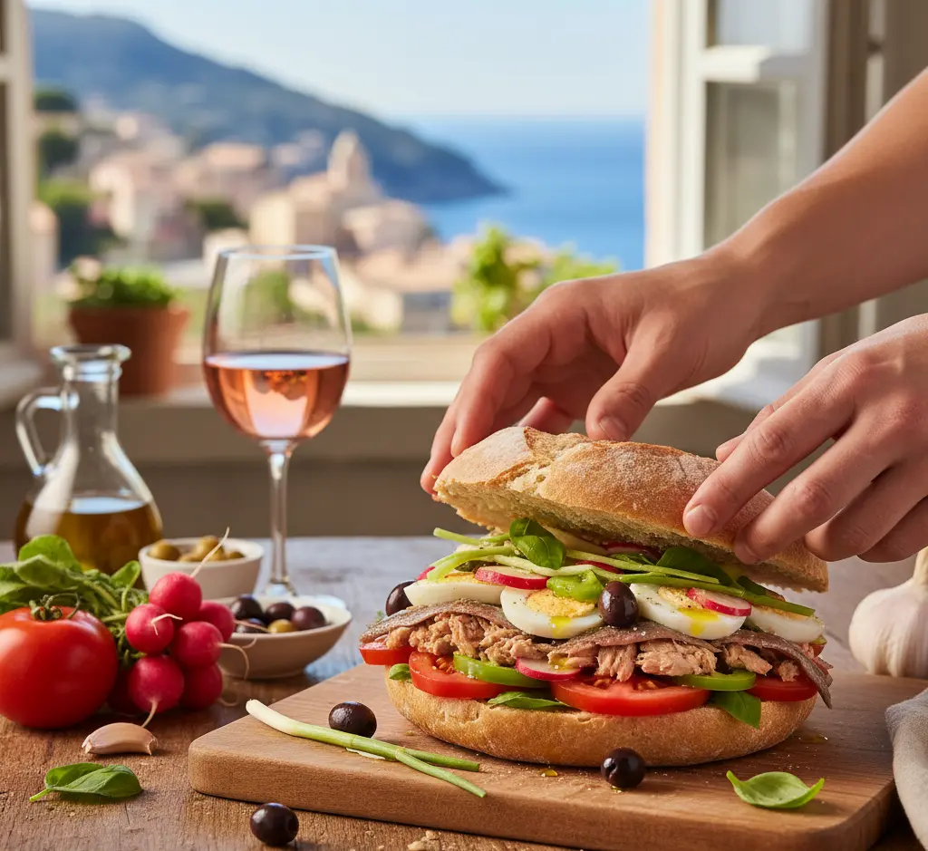 Pan bagna recette authentique de grand-mère