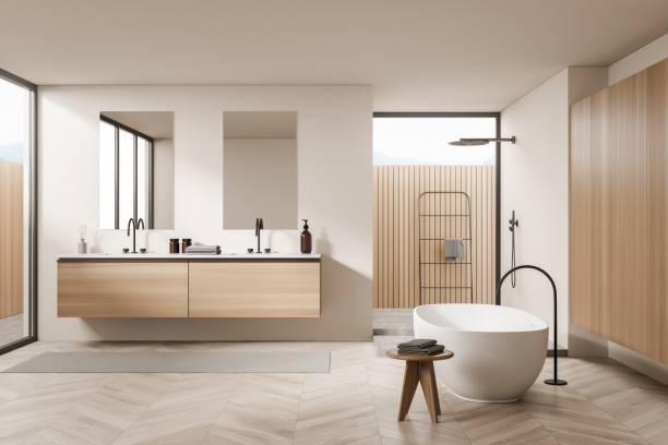 Intégrez le bois dans votre salle de bain